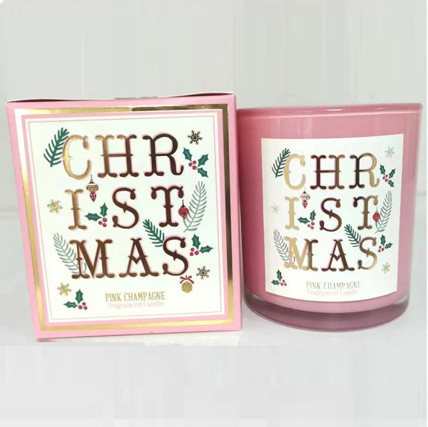 Christmas Magic Pink Scented Candle